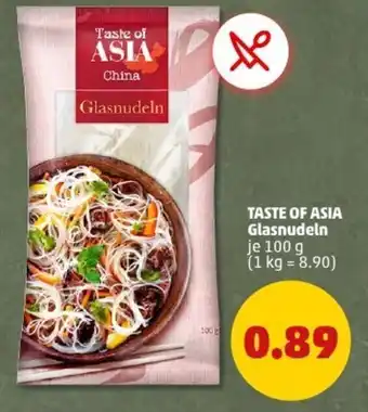 PENNY TASTE OF ASIA Glasnudeln Angebot