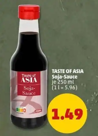 PENNY TASTE OF ASIA Soja-Sauce Angebot