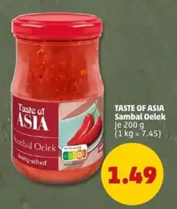 PENNY TASTE OF ASIA Sambal Oelek Angebot