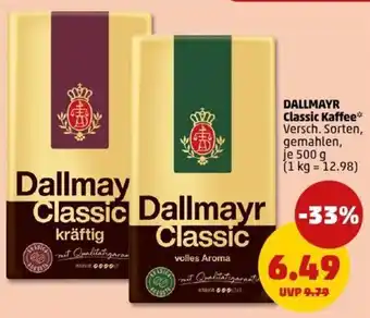 PENNY DALLMAYR Classic Kaffee Angebot