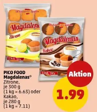PENNY PICO FOOD Magdalenas Angebot