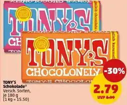 PENNY TONY'S Schokolade Angebot