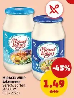 PENNY MIRACEL WHIP Salatcreme Angebot
