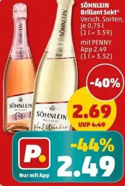 PENNY SÖHNLEIN Brillant Sekt Angebot