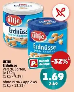 PENNY ÜLTJE Erdnüsse Angebot