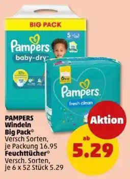 PENNY PAMPERS Windeln Big Pack Angebot
