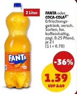 PENNY FANTA oder COCA-COLA Angebot