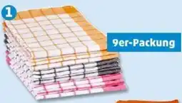 PENNY CLEVER CLEAN Reinigungshelfer 9er-Packung Geschirrtücher Angebot
