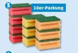 PENNY CLEVER CLEAN Reinigungshelfer 10er-Packung Schwämme AQUASAFE Angebot