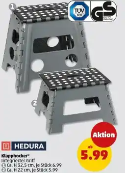 PENNY HEDURA Klapphocker Angebot