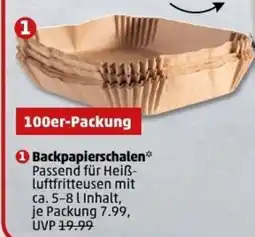PENNY Backpapierschalen Angebot