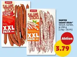 PENNY MARTEN Salami-Sticks Angebot