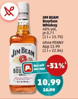 PENNY JIM BEAM Bourbon Whiskey Angebot