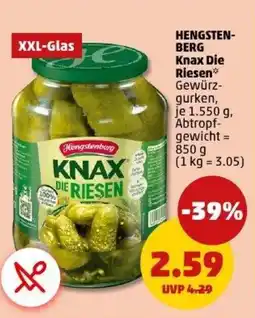 PENNY HENGSTEN- BERG Knax Die Riesen Angebot