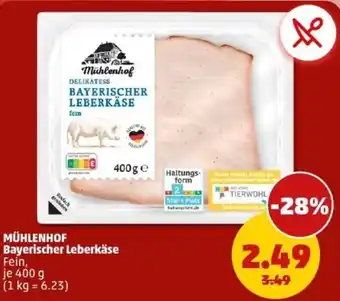PENNY MÜHLENHOF Bayerischer Leberkäse Angebot