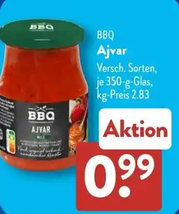 Aldi Süd BBQ Ajvar Angebot