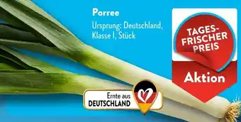 Aldi Süd Porree Angebot