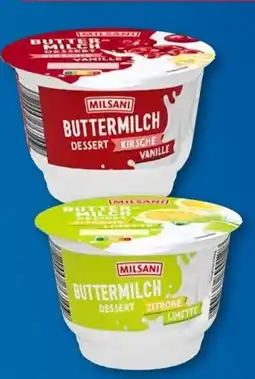 Aldi Süd MILSANI Buttermilchdessert Angebot