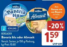 Aldi Süd BERGADER Bavaria blu oder Almzeit Angebot