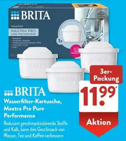 Aldi Süd BRITA Wasserfilter-Kartusche, Maxtra Pro Pure Performance Angebot