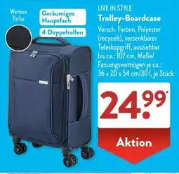 Aldi Süd LIVE IN STYLE Trolley-Boardcase Angebot