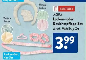 Aldi Süd LACURA Locken- oder Gesichtspflege-Set Angebot