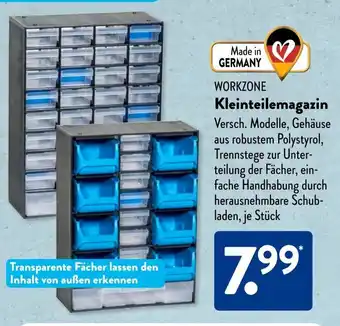 Aldi Süd WORKZONE Kleinteilemagazin Angebot