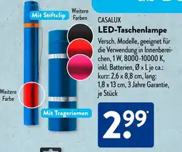 Aldi Süd CASALUX LED-Taschenlampe Angebot