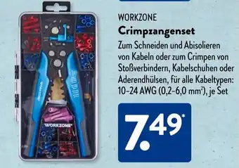 Aldi Süd WORKZONE Crimpzangenset Angebot