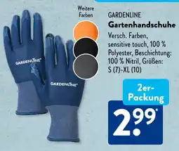 Aldi Süd GARDENLINE Gartenhandschuhe Angebot