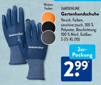 Aldi Süd GARDENLINE Gartenhandschuhe Angebot
