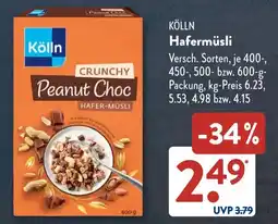 Aldi Süd KÖLLN Hafermüsli Angebot