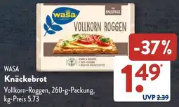 Aldi Süd WASA Knäckebrot Angebot