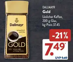 Aldi Süd DALLMAYR Gold Angebot