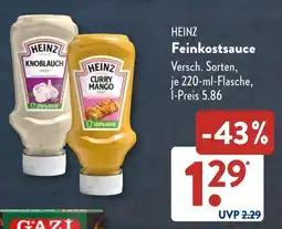 Aldi Süd HEINZ Feinkostsauce Angebot