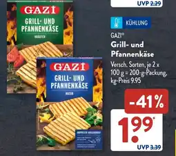 Aldi Süd GAZI Grill- und Pfannenkäse Angebot
