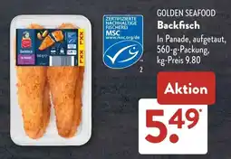 Aldi Süd GOLDEN SEAFOOD Backfisch Angebot
