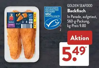 Aldi Süd GOLDEN SEAFOOD Backfisch Angebot