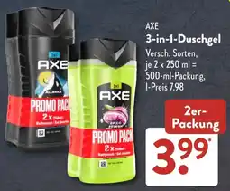 Aldi Süd AXE 3-in-1-Duschgel Angebot