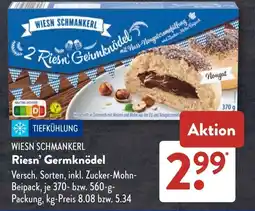 Aldi Süd WIESN SCHMANKERL Riesn' Germknödel Angebot