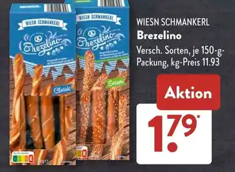 Aldi Süd WIESN SCHMANKERL Brezelino Angebot