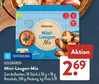 Aldi Süd GOLDÄHREN Mini-Laugen-Mix Angebot