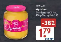 Aldi Süd PINK LADY Apfelmus Angebot
