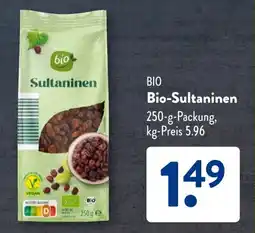 Aldi Süd BIO Bio-Sultaninen Angebot