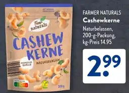 Aldi Süd FARMER NATURALS Cashewkerne Angebot