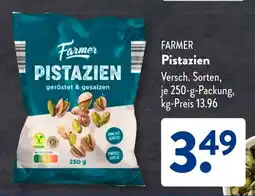Aldi Süd FARMER Pistazien Angebot