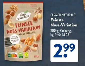 Aldi Süd FARMER NATURALS Feinste Nuss-Variation Angebot