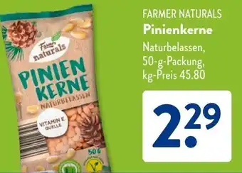 Aldi Süd FARMER NATURALS Pinienkerne Angebot