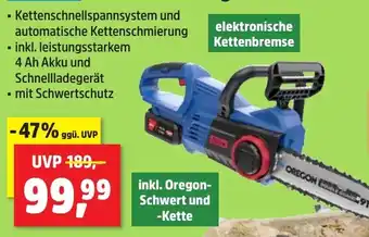 Thomas Philipps Güde Akku-Kettensäge KS 18-401-30 Angebot
