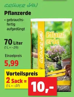 Thomas Philipps GRÜNER JAN Pflanzerde Angebot